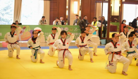2023年全国体育运动学校联合会青少儿跆拳道巡回赛 暨四川省青少年体育联合会跆拳道系列赛（简阳站）顺利落下帷幕