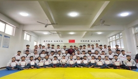 在德阳举办第十七届黑带研习班暨中级培训师考核班