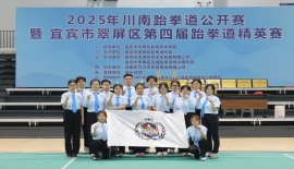 2025年川南跆拳道公开赛暨宜宾市翠屏区第四届跆拳道精英赛