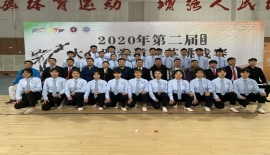 承示范团助力2020年第二届北斗杯大众跆拳道挑战赛（大英站）
