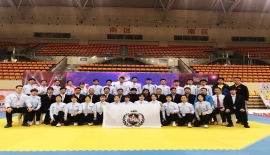 承示范团助力2019年中国沙县青少年跆拳道邀请赛暨“功夫时代”职业跆拳道城市之间对抗赛
